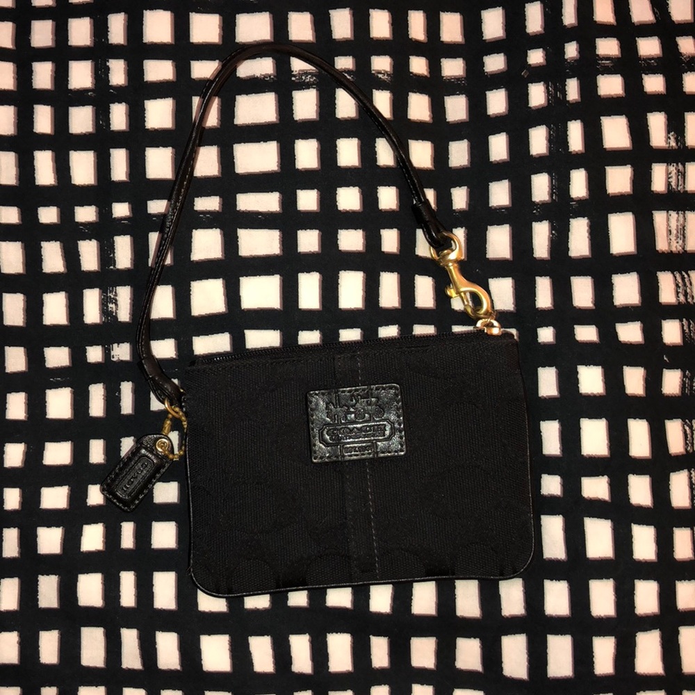 Gently used Coach wristlet
